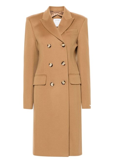 Beige morgana double-breasted coat Maxmara Sportmax - women